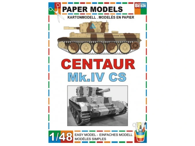 Papierový model - Centaur Mk.IV CS