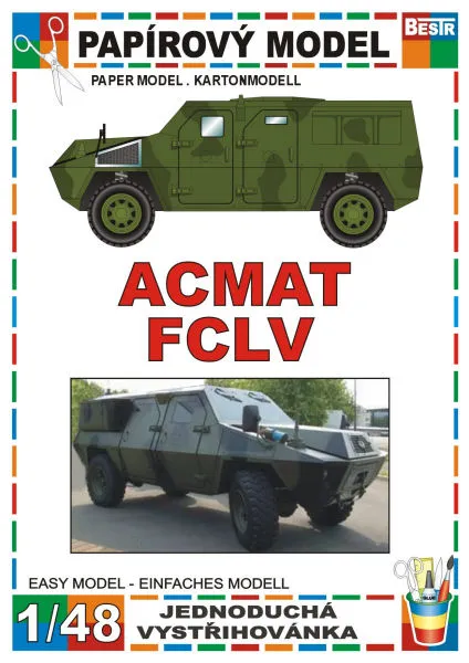 Papierový model - ACMAT 4x4 FCLV