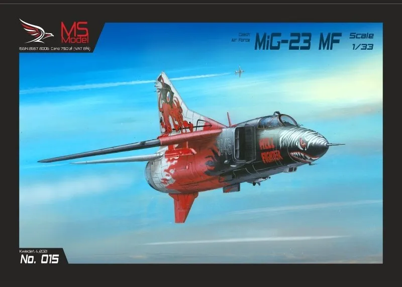 Papierový model - MiG-23 MF Czech air Force