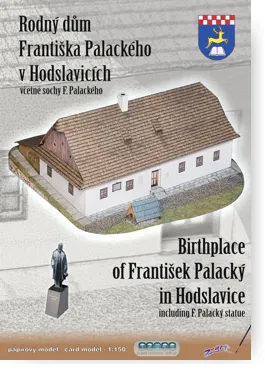Papierový model - Rodný dom F. Palackého v Hodslavicích
