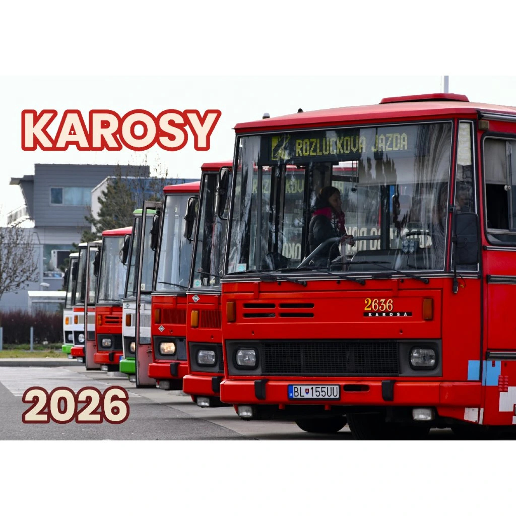Kalendár nástenný 2026 A3 Karosy