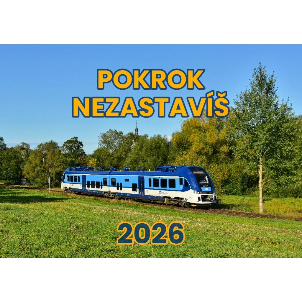 Kalendár nástenný 2026 A3 Pokrok nezastavíš