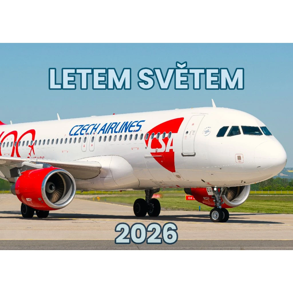 Kalendár nástenný 2026 A3 Letom svetom