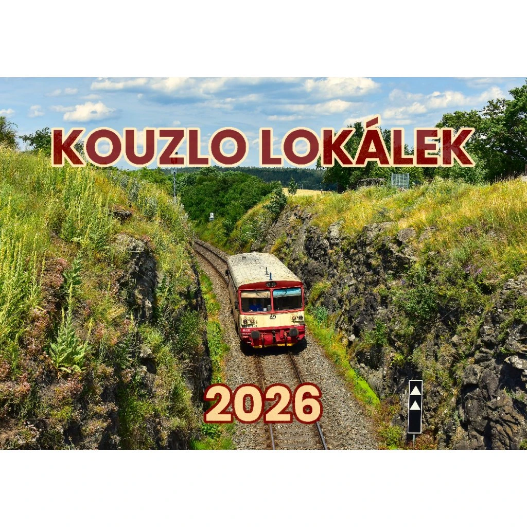 Kalendár nástenný 2026 A3 Kúzlo lokálok