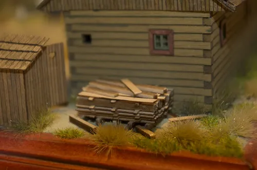 Naukladané fošne 1:72