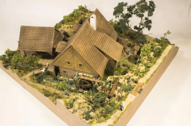 Vodný mlyn 1:87