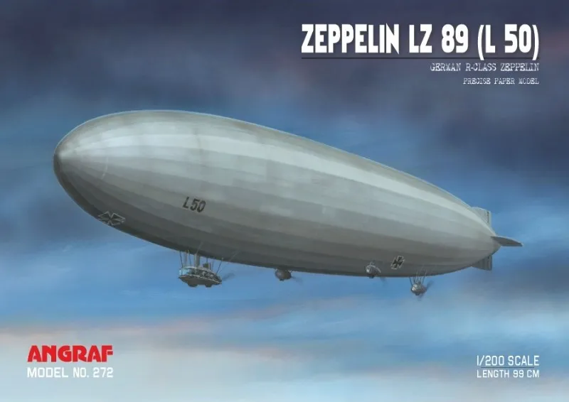 Papierový model - Vzducholoď Zeppelin LZ 89 - L50