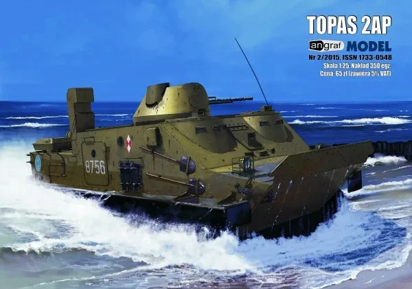 Papierový model - Transportér TOPAS 2-AP