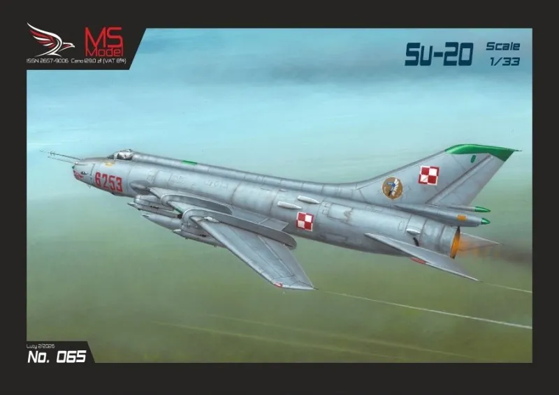 Papierový model - Stíhač Su-20 6253 Poľsko