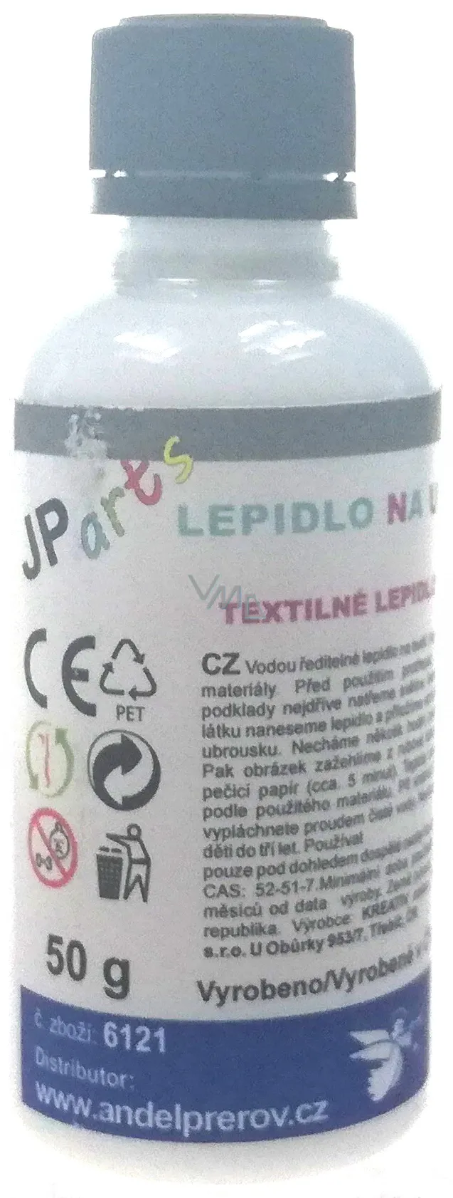JP arts Lepidlo na servítkovú techniku textil 50 g