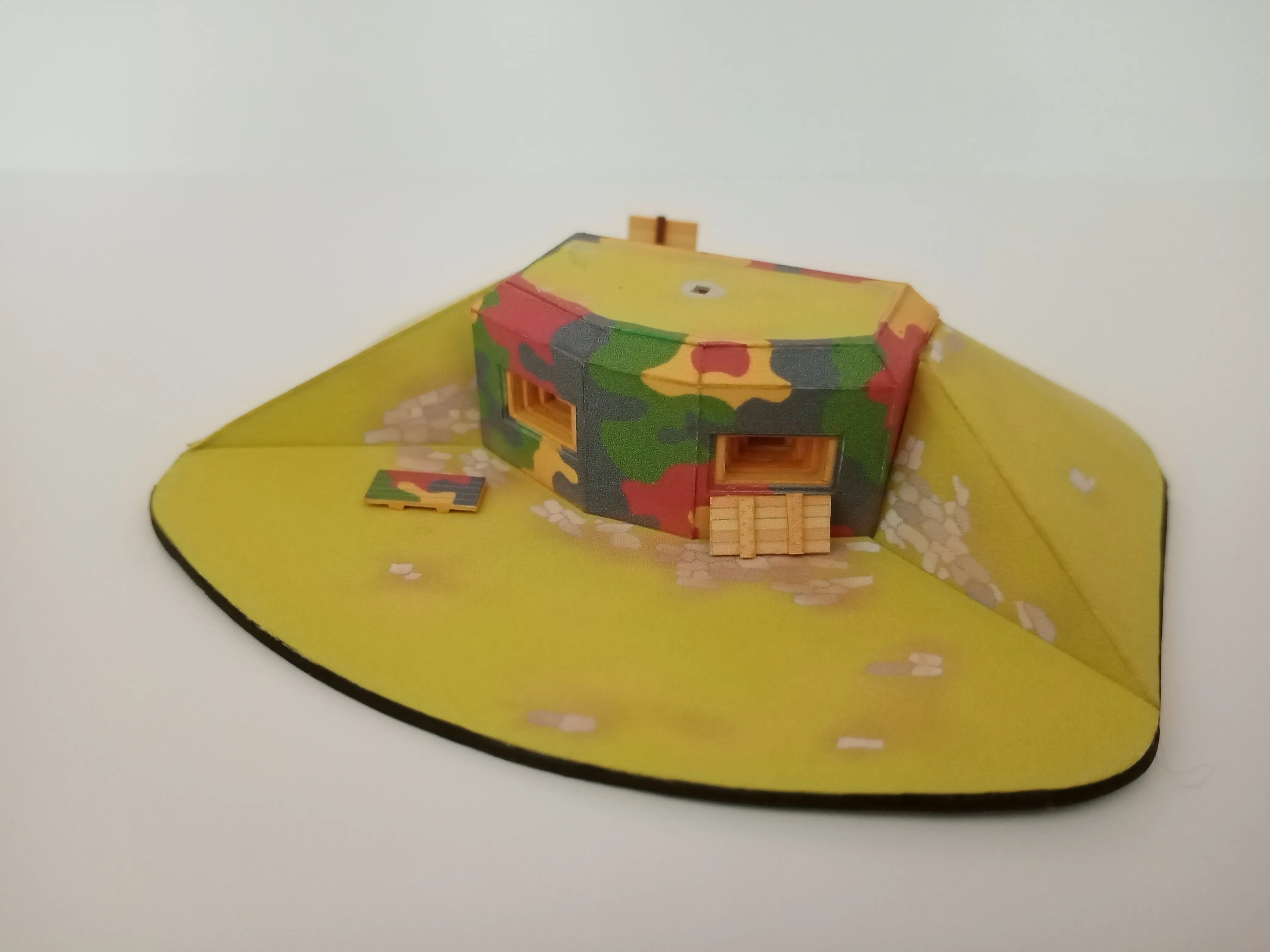 Papierový model - ČESKOSLOVENSKÉ ĽAHKÉ OPEVNENIE vzor 36 B, 1:72