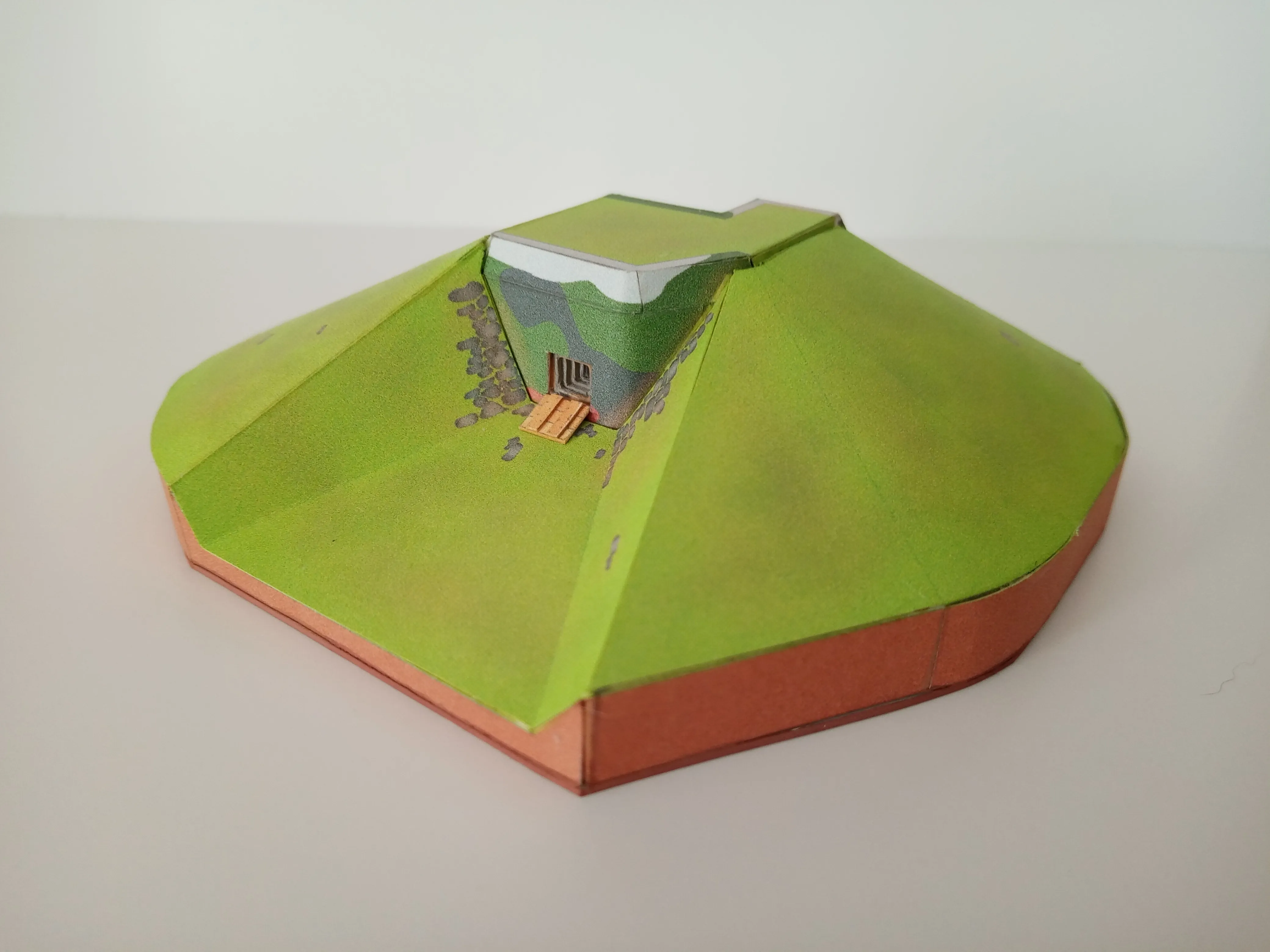 Papierový model - ČESKOSLOVENSKÉ ĽAHKÉ OPEVNENIE vzor 37 typ C 1:87