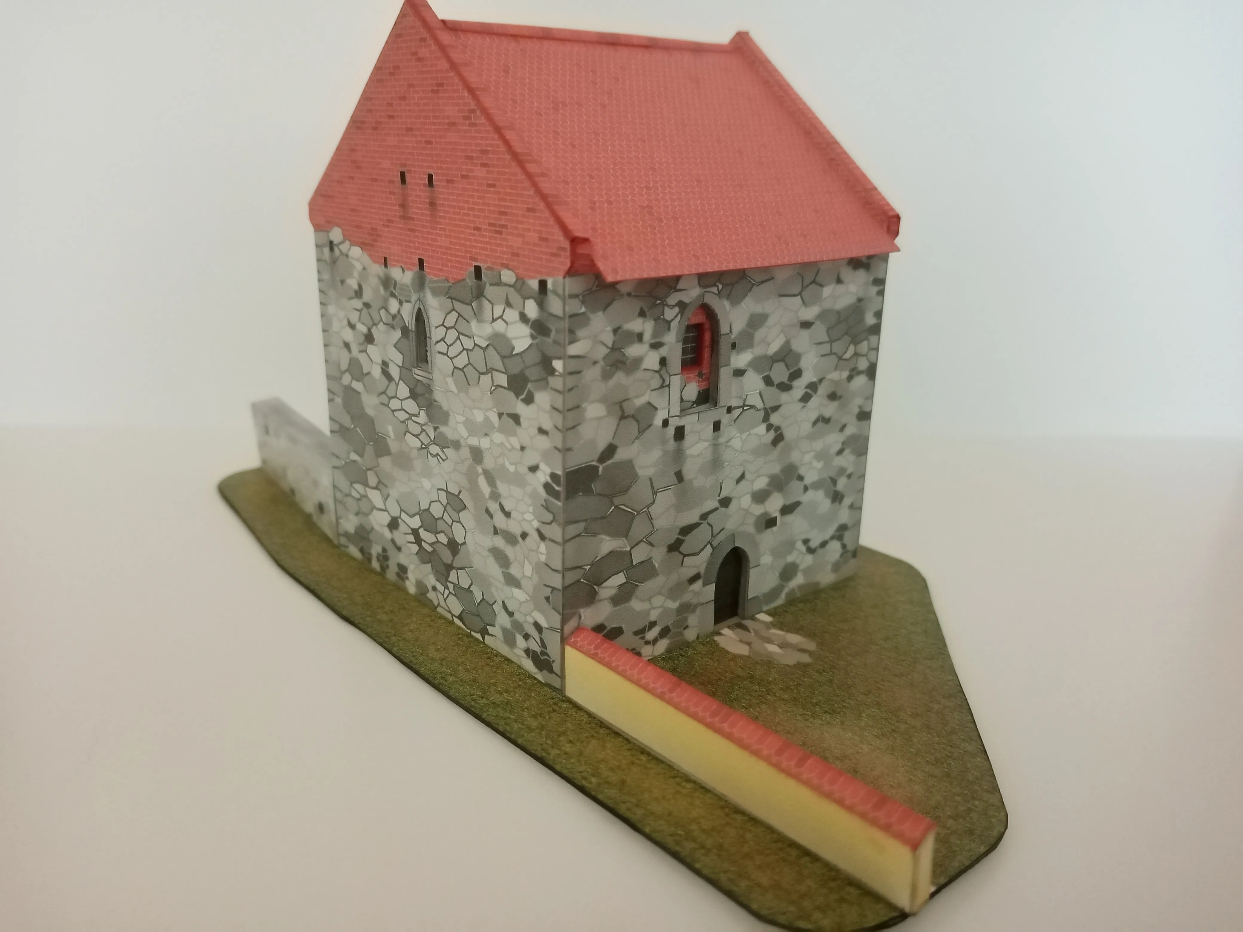 Papierový model - Pevnosť Pyšel, 1:150