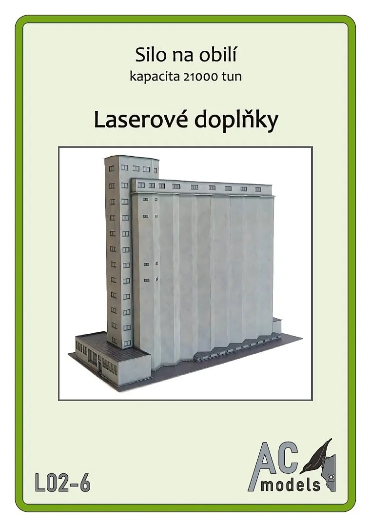 Laserom rezaný doplnok pre Silo na obilie