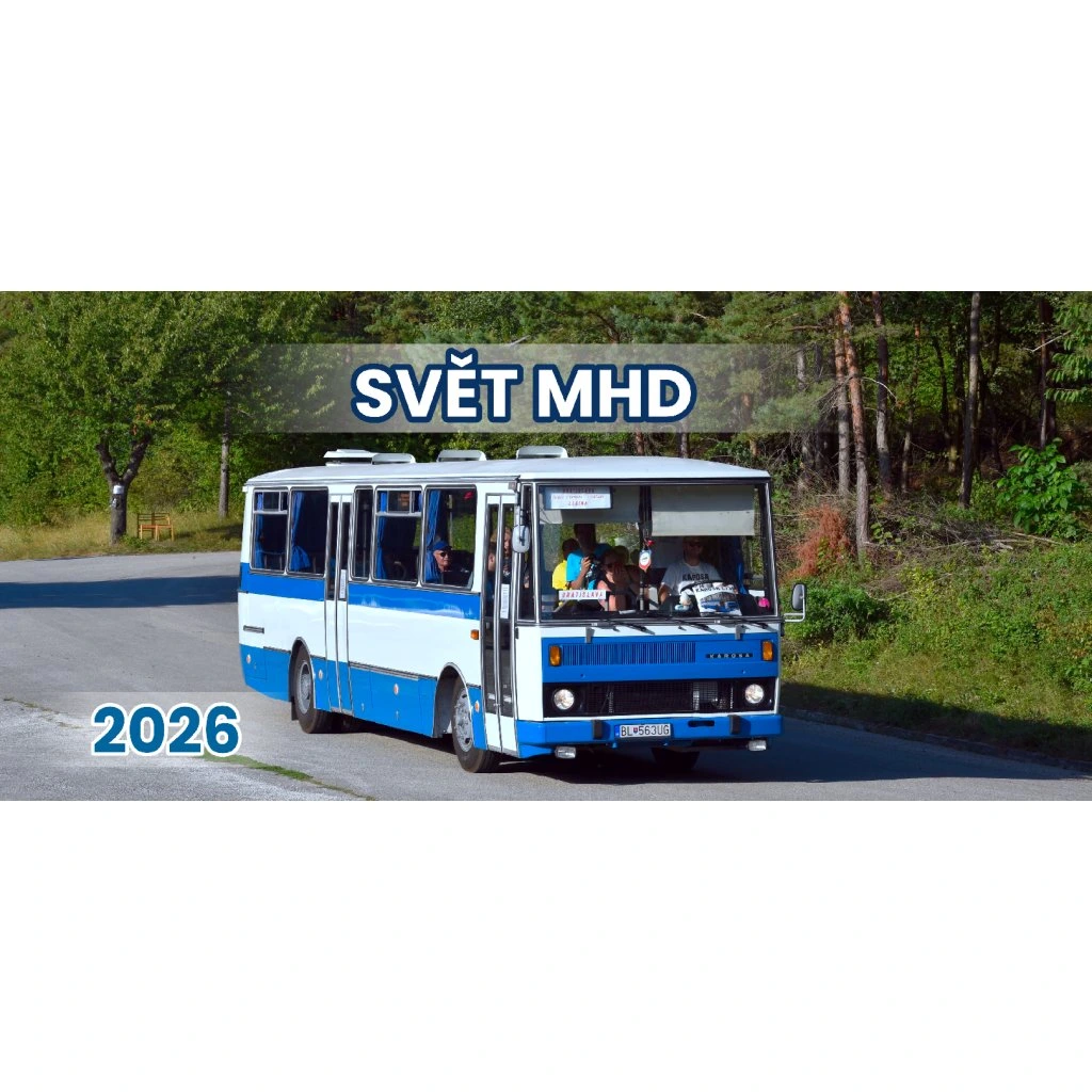 Kalendár stolný 2026 Svet MHD