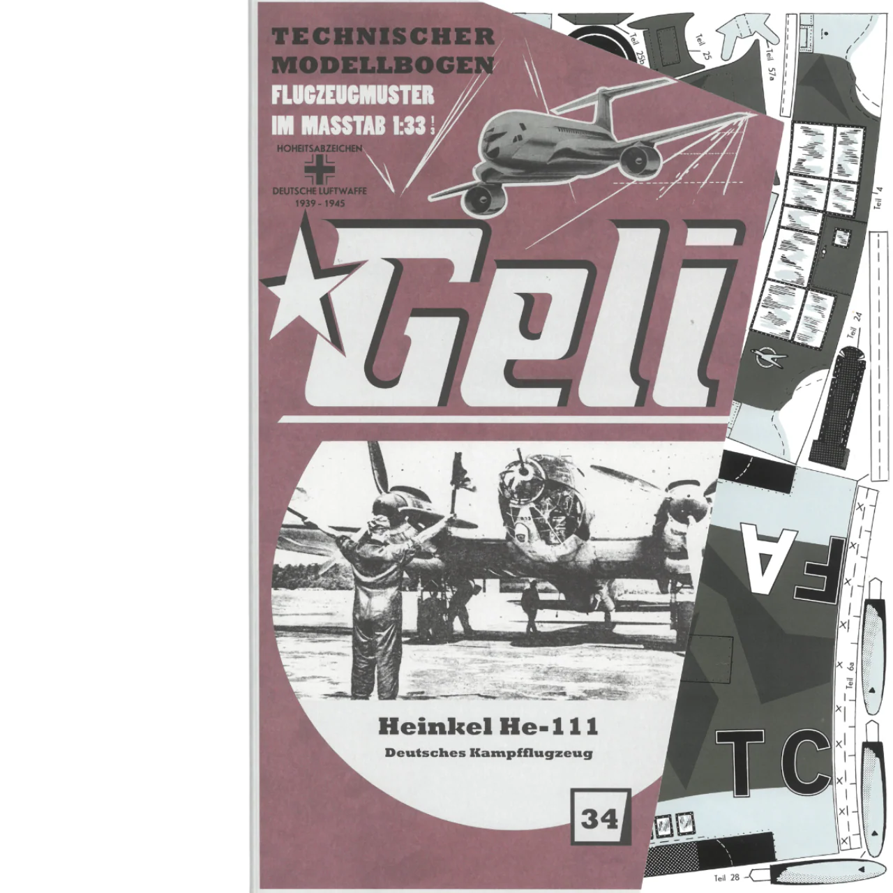 Papierový model - Heinkel He 111