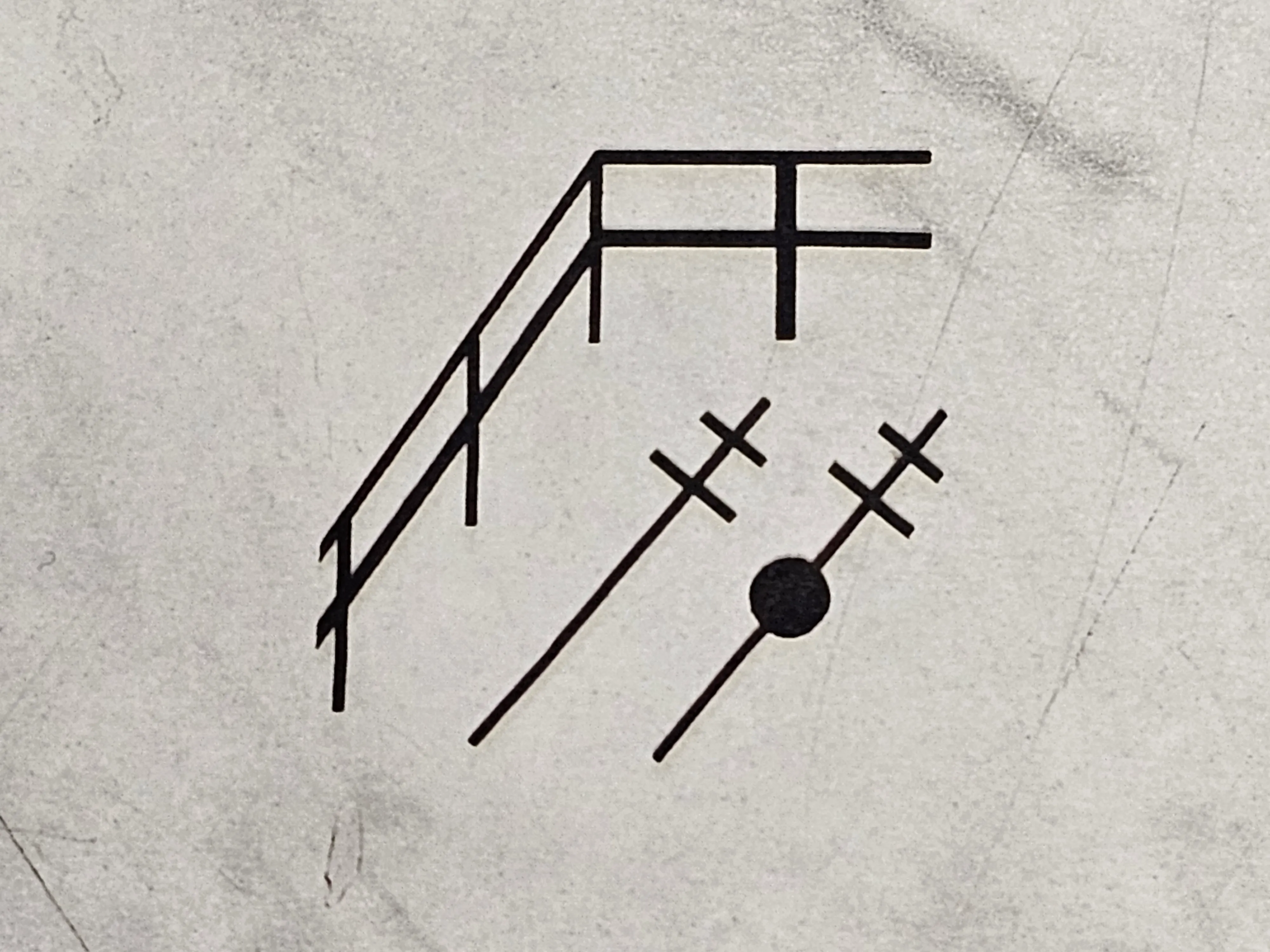 Laserom rezaný doplnok - Kríž a zábradlie pre Husitskú vežu S. Turá