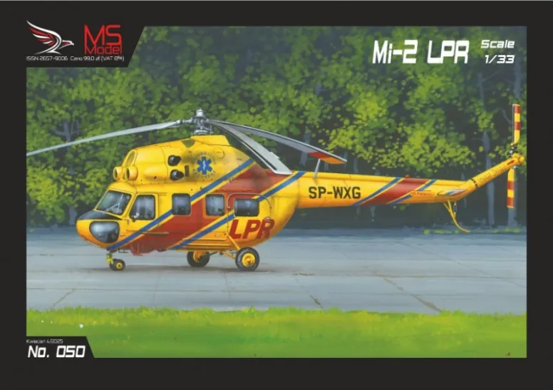 Papierový model - Vrtuľník Mi-2 LPR