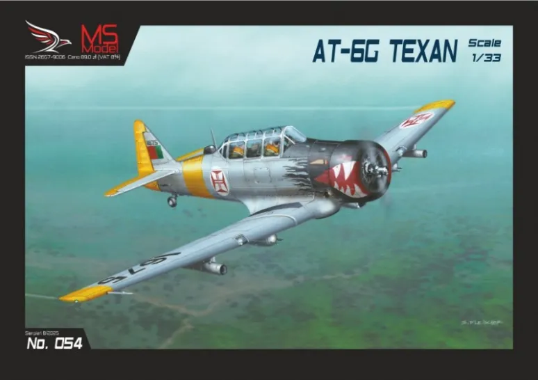 Papierový model - AT-6G Texan
