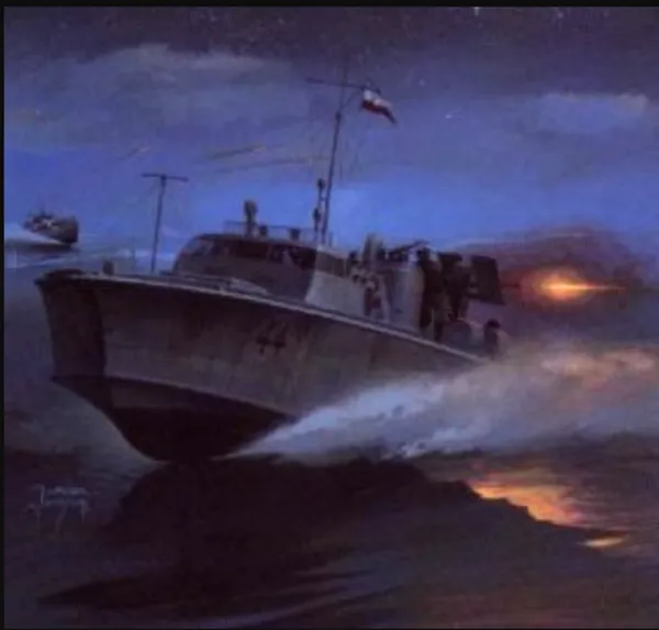 Papierový model - Poľský delostrelecký čln S-2 Wilczur (MGB-44)