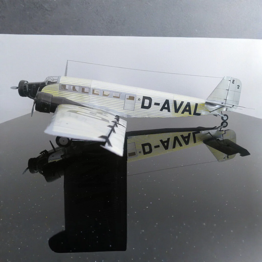 Papierový model - Junkers Ju 52 „Tante Ju“