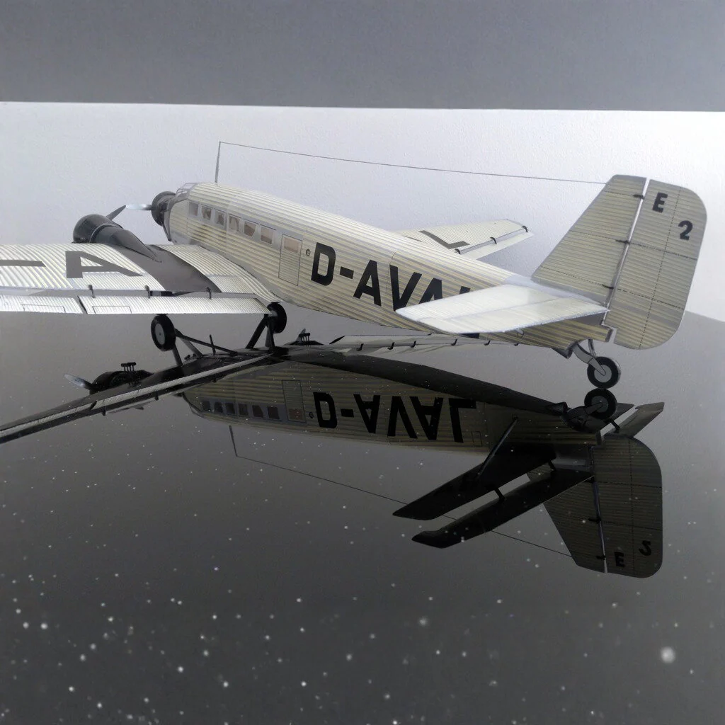 Papierový model - Junkers Ju 52 „Tante Ju“