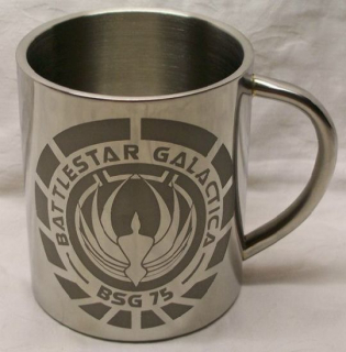Nerezový termohrnček 0,25l Battlestar galactica logo