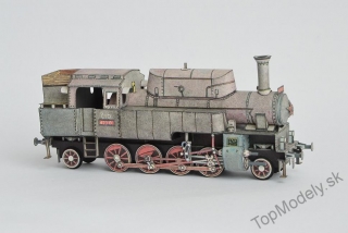 Papierový model Parná lokomotíva 423.0