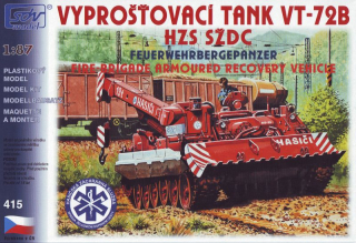 Vyprosťovací tank VT-72B HZS ŠZDC