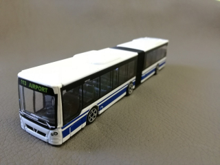 Diecast City Bus Autobus TS biely
