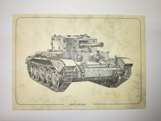 Pohľadnica tanku Cromwell Mk. IV