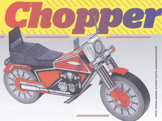 Papierový model Chopper
