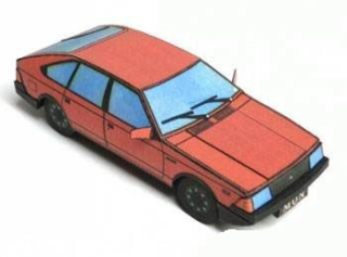 Papierový model Moskvič 21412
