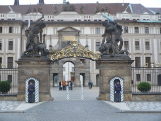 Papierový model Dioráma Pražský hrad Matyášova brána