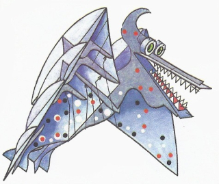 Papierový model Pteranodon