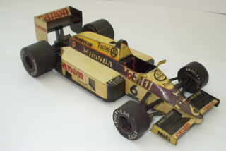 Papierový model Formula F1 Williams FW11 1986 Honda