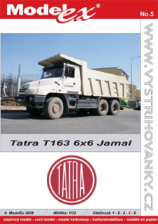 Papierový model - Tatra 163 6x6 Jamal S1