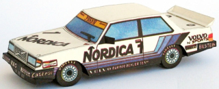 Papierový model Volvo 240 Turbo - Nordica 1