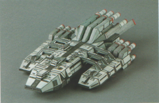 Papierový model Kozmická loď GALAXIA