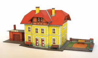 Papierový model Stará stanica