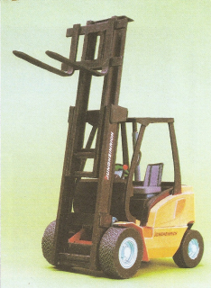 Papierový model Vysokozdvižný vozík Jungheinrich DFG/TFG 25