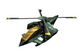 Papierový model Vrtuľník Raven 4 Squadron