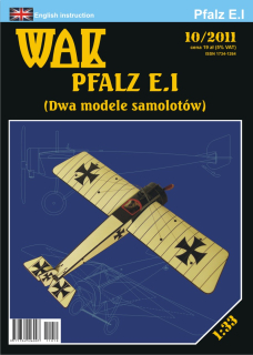 Papierový model - Pfalz E.I (Dva modely)