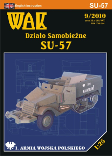 Papierový model - samohybné protitankové delo SU-57