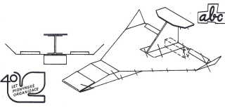 Papierový model Hádzadlo Delta