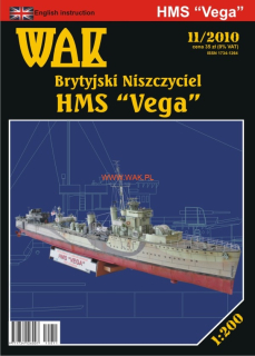 Papierový model - HMS Vega