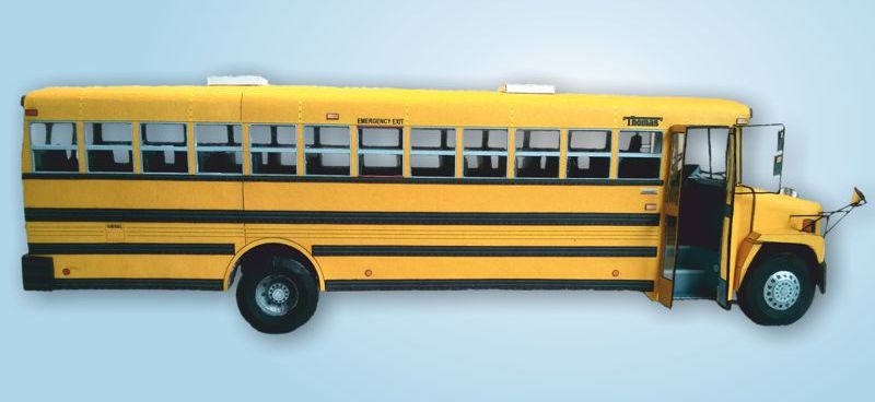 Americký školský autobus FREIGHTLINER FS-65