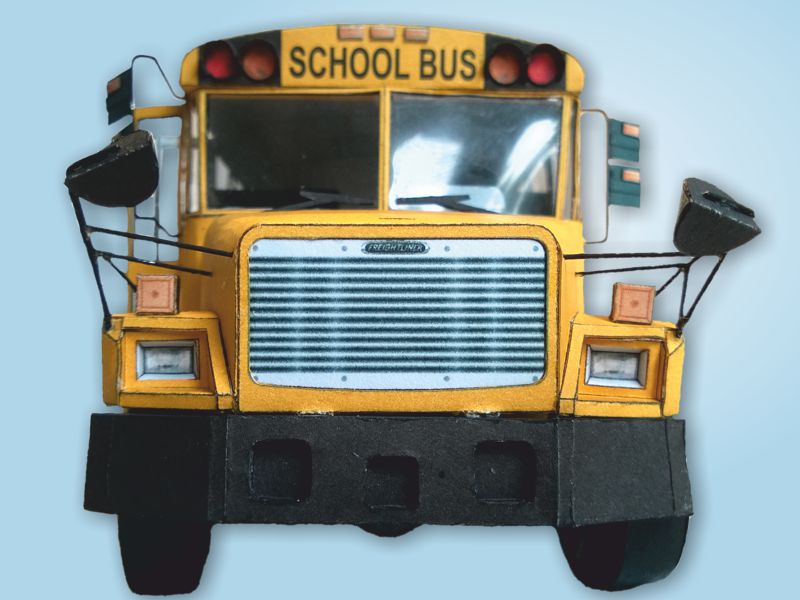 Americký školský autobus FREIGHTLINER FS-65
