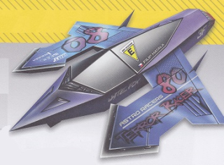 Papierový model Astro Racer 80 - Terror Racer