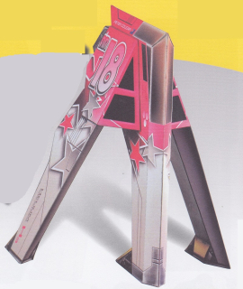 Papierový model Astro Racer 18 - Zen